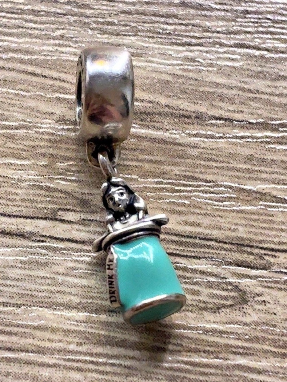 PANDORA Disney Alice in Wonderland Drink Me Dangle Charm